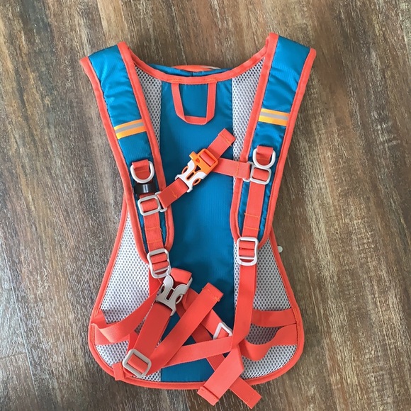 Hydration Backpack Supreme - Blue & Orange - Picture 2 of 6